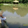 4girls fishing.